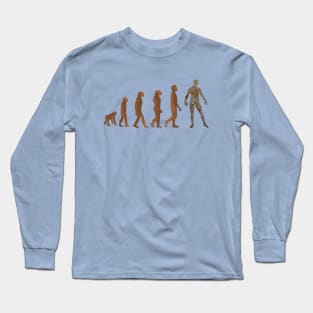 Evolution of Mankind - Future Long Sleeve T-Shirt